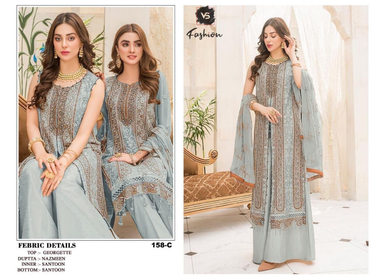 VS-FASHION-D.NO-158-GEORGETTE-PAKISTANI-SUITS-WHOLESALE-4
