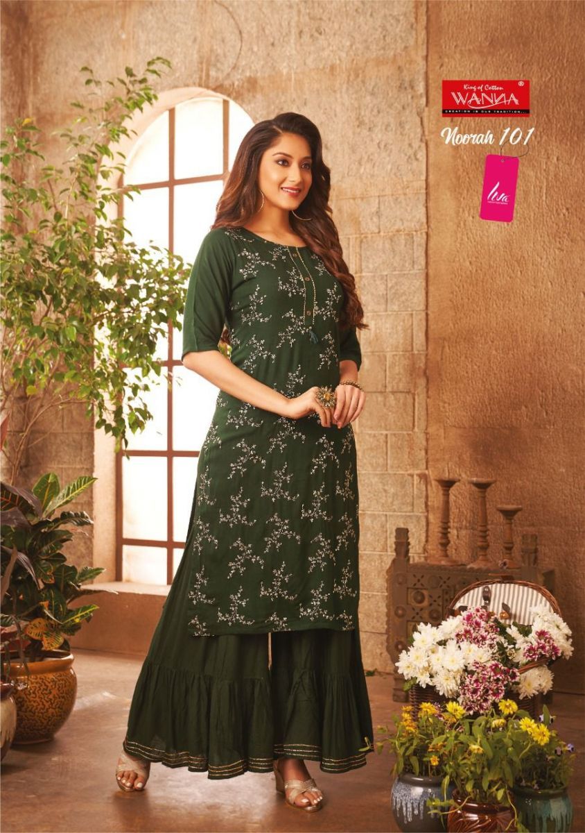 WANNA-NOORAH-SUPER-FANCY-RAYON-KURTI-WITH-SHARARA-LATEST-CATALOGUE-AHEMDABAD-4