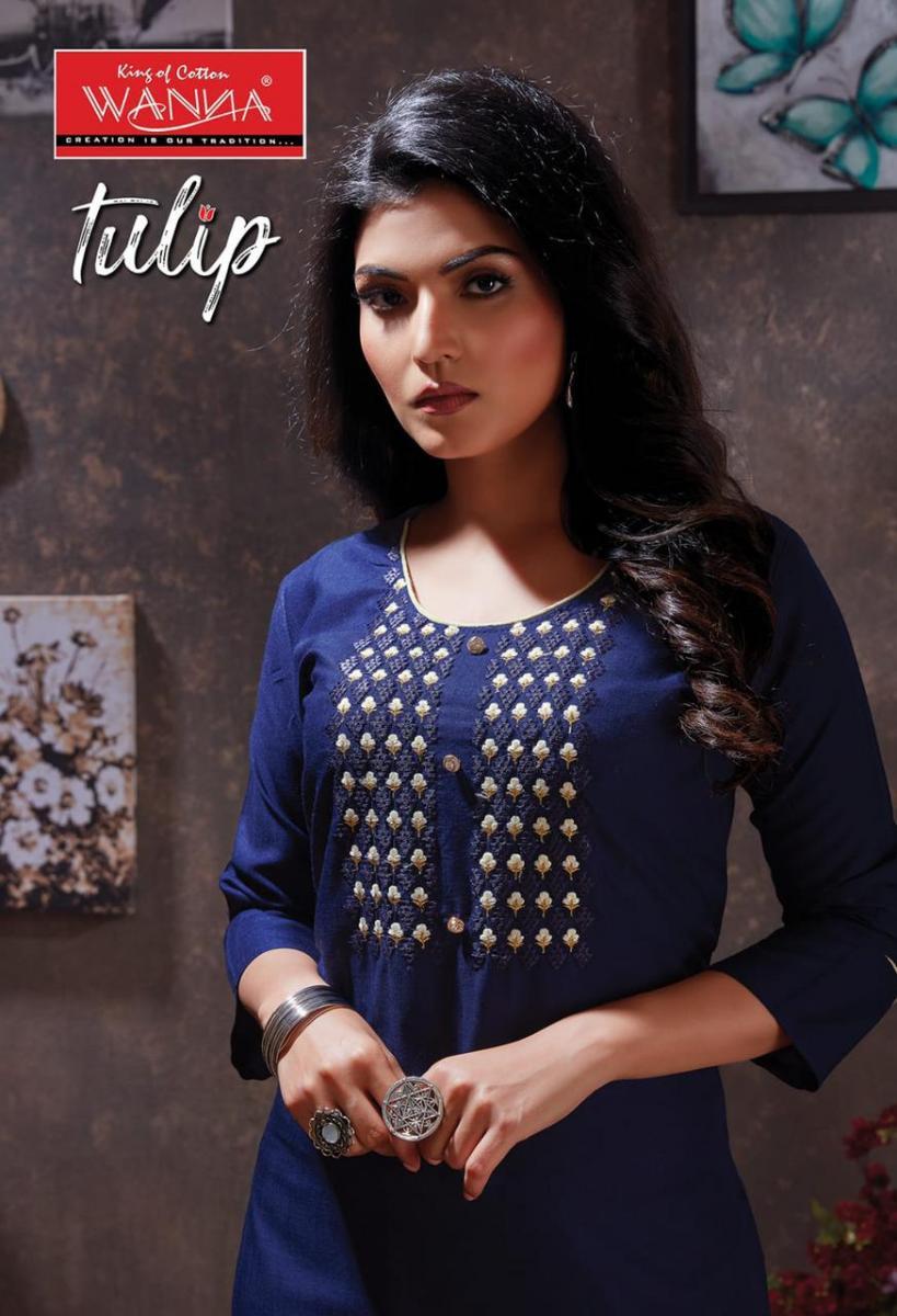 WANNA-TULIP-RAYON-KURTI-WITH-PANTS-NEW-CATALOGUE-2