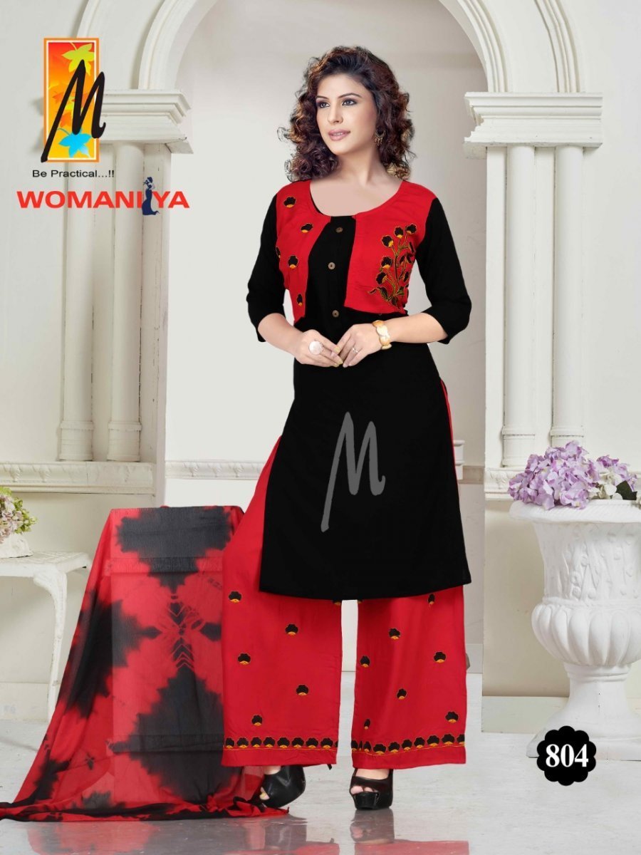 WOMANIYA-READY-MADE-KURTI-WITH-PLAZZO-BY-M-BE-PRACTICAL-1