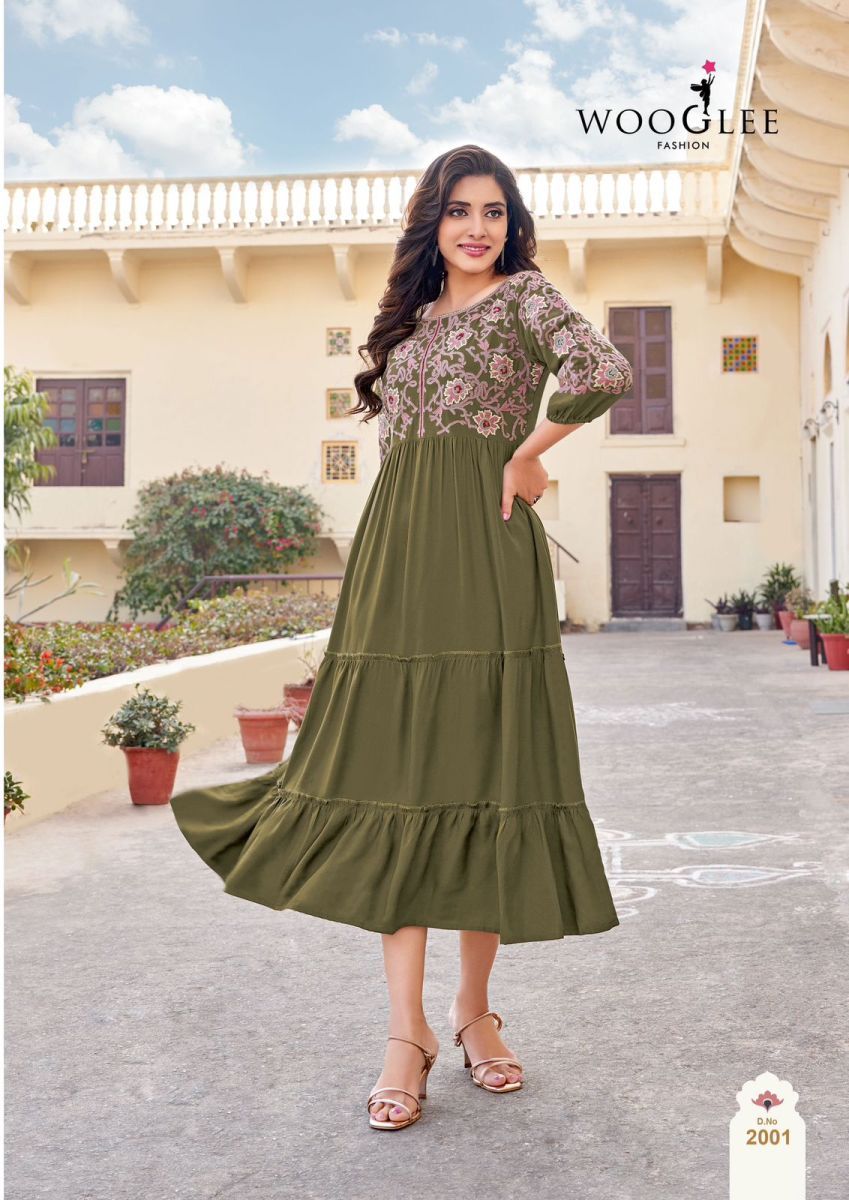 WOOGLEE-AANCHAL-RAYON-EMBROIDERY-KURTI-CATALOGUE-WHOLESALER-IN-SURAT-5