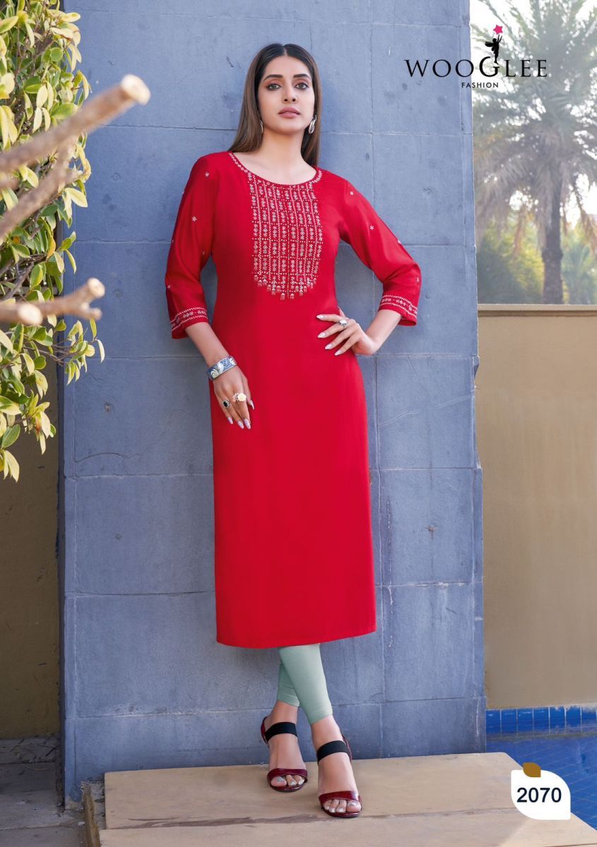 WOOGLEE-BARBELLA-VOL-10-RAYON-HANDWORK-KURTIS-MANUFACTURER-3