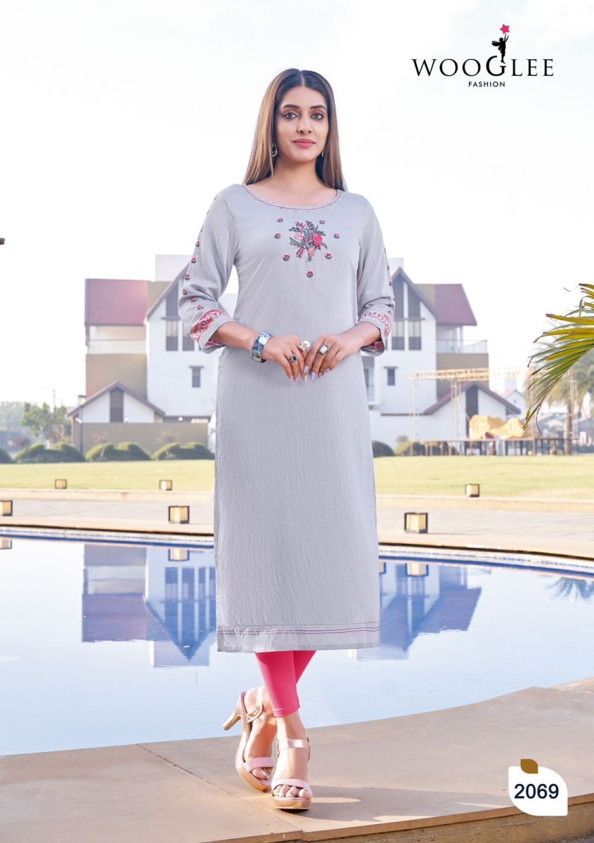WOOGLEE-BARBELLA-VOL-10-RAYON-HANDWORK-KURTIS-MANUFACTURER-7