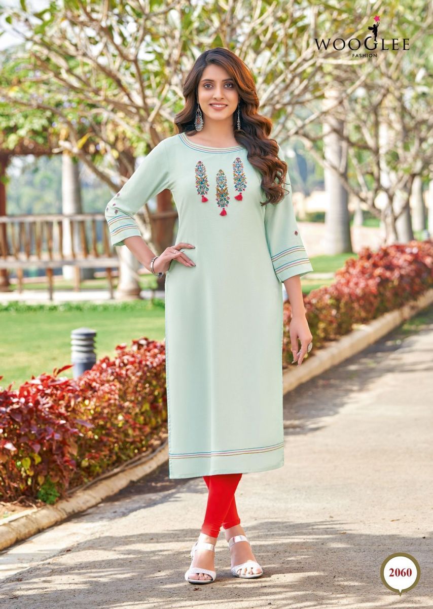 WOOGLEE-BARBELLA-VOL-9-RAYON-HANDWORK-KURTIS-LATEST-COLLECTION-2022-2