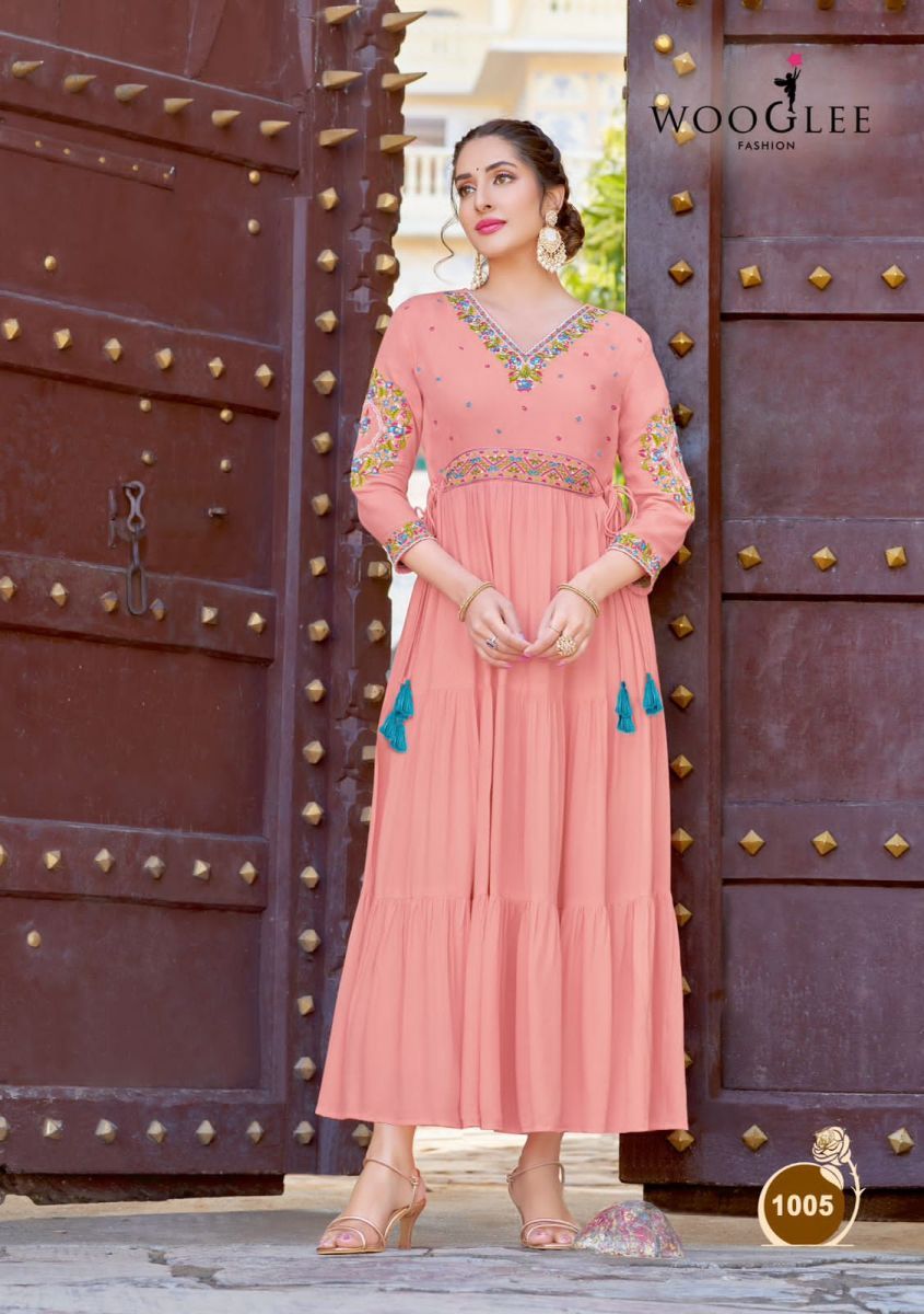 WOOGLEE-NIRJA-VOL-2-READYMADE-RAYON-EMBROIDERY-KURTI-WHOLESALER-IN-SURAT-2