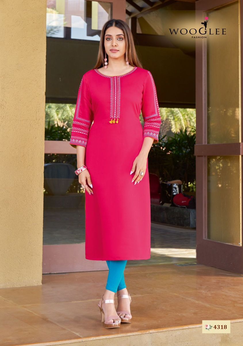 WOOGLEE-SAKSHI-VOL-4-RAYON-HANDWORK-KURTIS-MANUFACTURER-SURAT-2