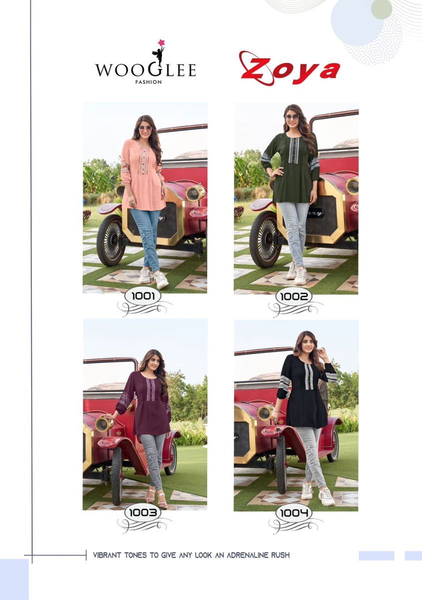WOOGLEE-ZOYA-RAYON-EMBROIDERY-SHORT-KURTI-WHOLESALER-IN-SURAT-2