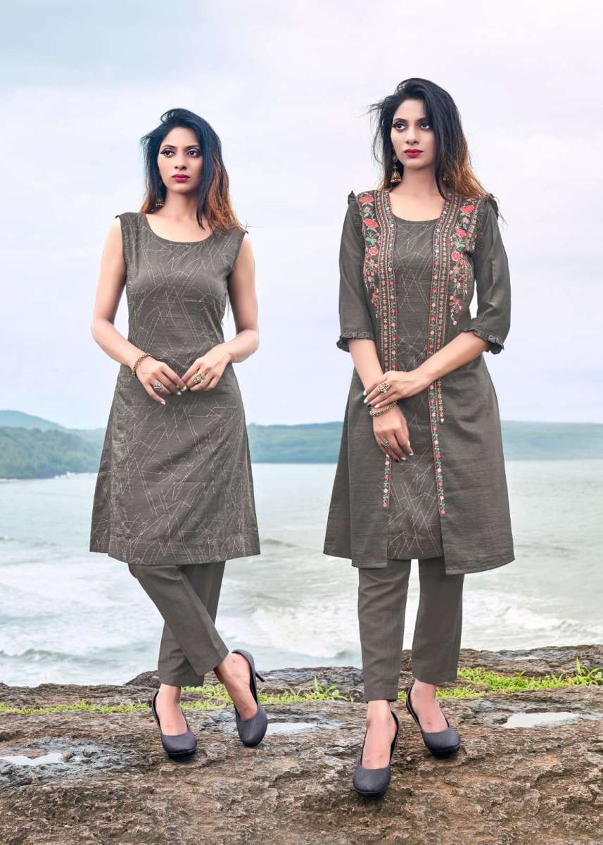 YAMI-FASHION-BERRY-FANCY-KURTI-DESIGNER-SHRUG-AND-PANT-NEW-CATALOGUE-3