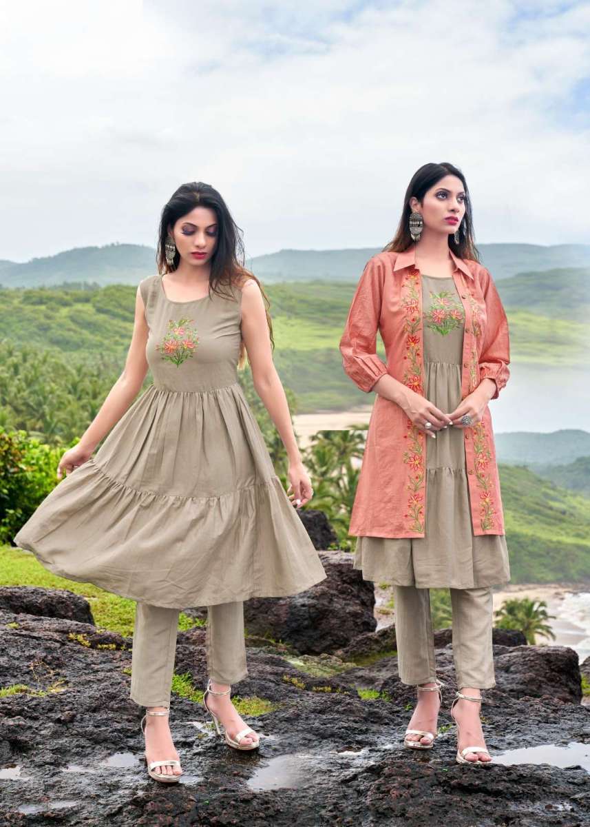 YAMI-FASHION-BERRY-FANCY-KURTI-DESIGNER-SHRUG-AND-PANT-NEW-CATALOGUE-6