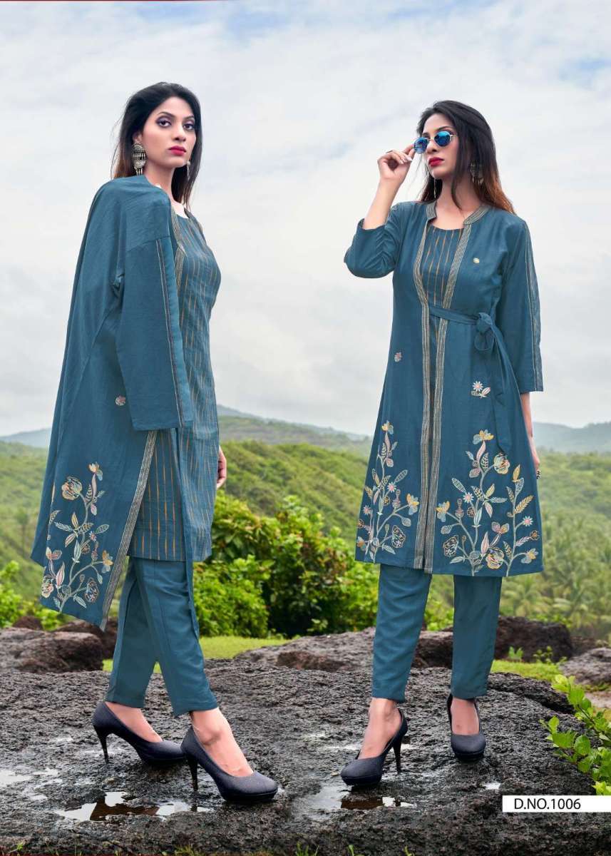 YAMI-FASHION-BERRY-FANCY-KURTI-DESIGNER-SHRUG-AND-PANT-NEW-CATALOGUE-7