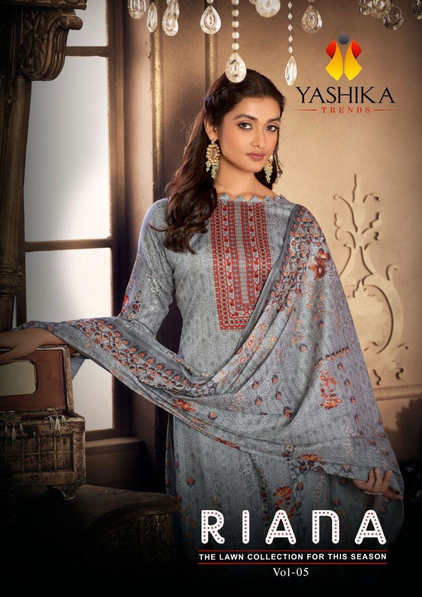 YASHIKA-TRENDS-RIANA-VOL-5-LAWN-KARACHI-SUITS-SURAT-SUPPLIER-1