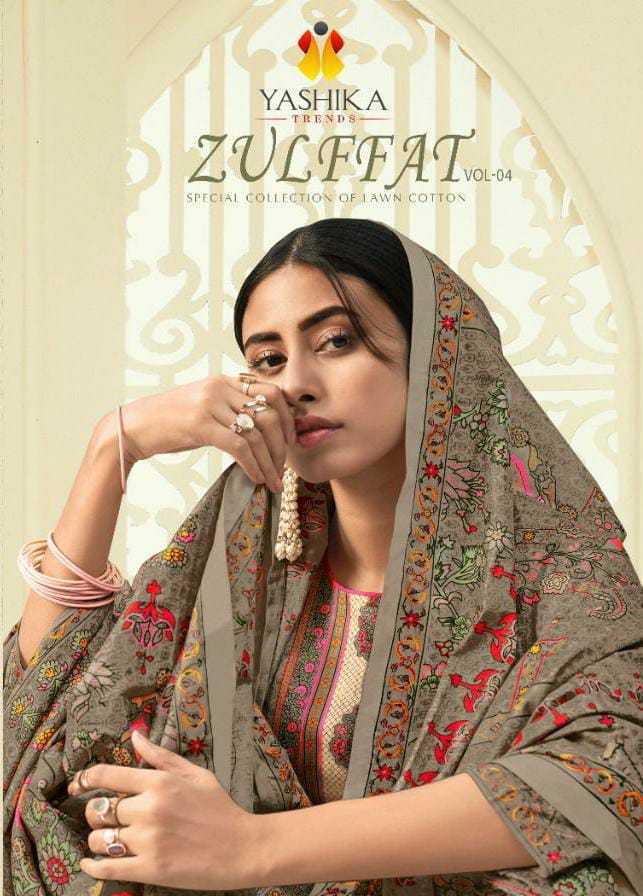 YASHIKA-TRENDS-ZULFFAT-VOL-4-LAWN-PRINTED-SUITS-AT-SURAT-1