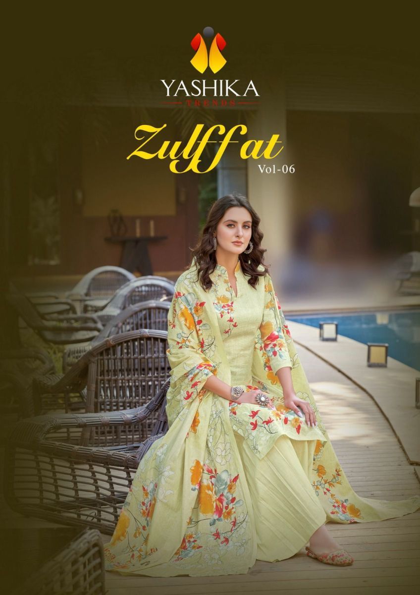 YASHIKA-TRENDS-ZULFFAT-VOL-6-LAWN-PRINTED-SUITS-WHOLESALER-SURAT-1