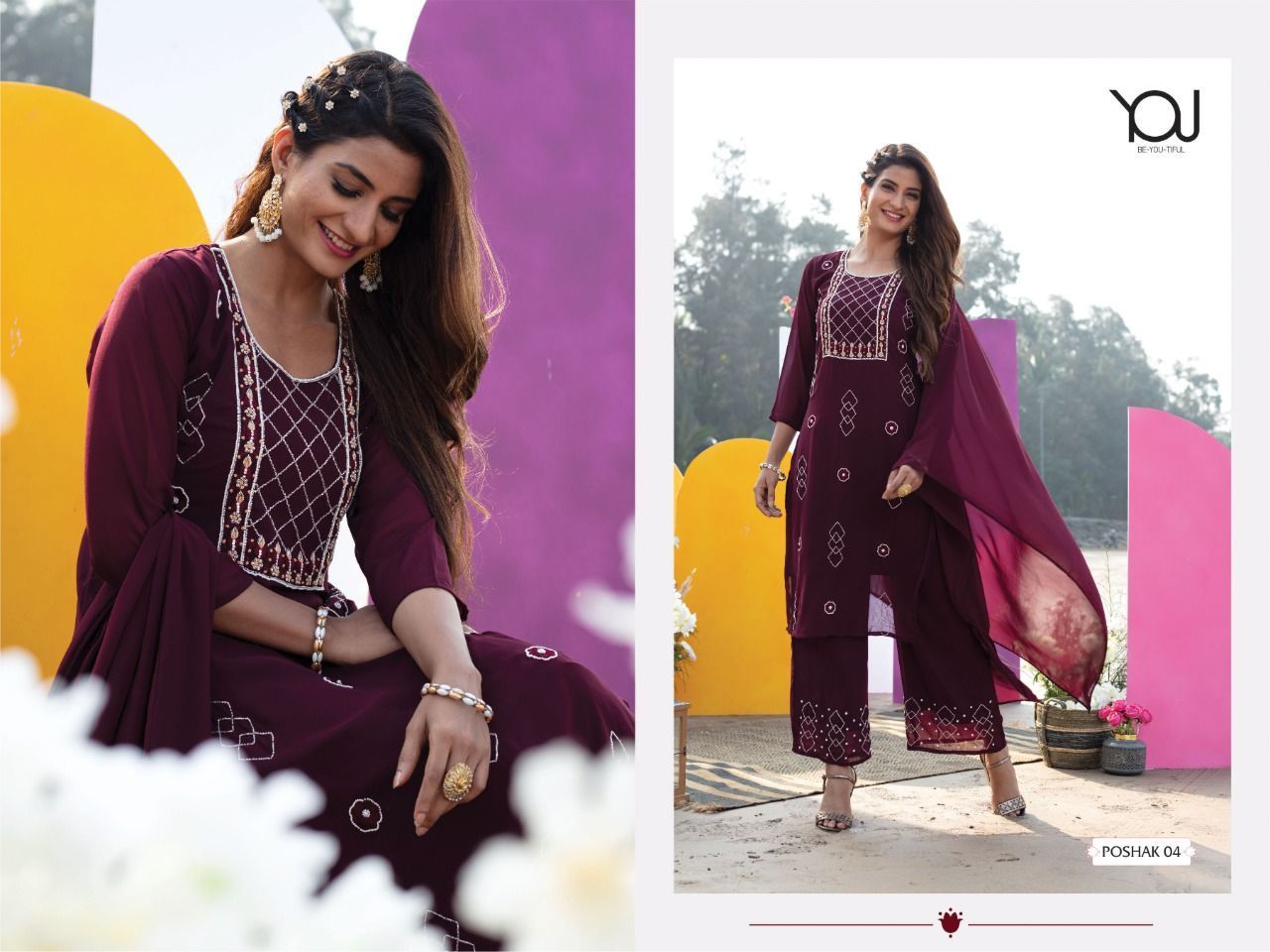 YOU-POSHAK-GEPRGETTE-TOP-BOTTOM-WITH-DUPATTA-LATEST-CATALOGUE-4