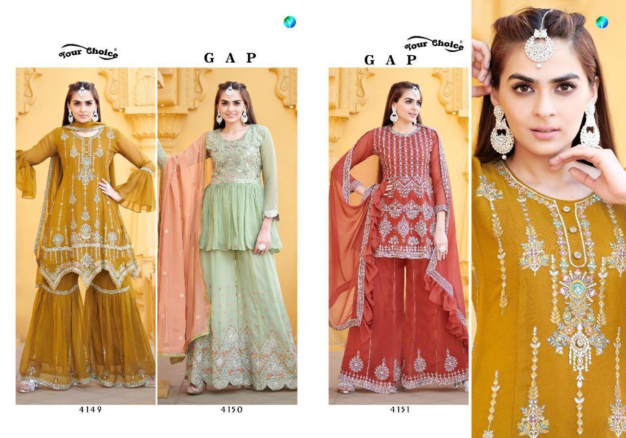 YOUR-CHOICE-GAP-PAKISTANI-SHARARA-SUITS-WHOLESALER-SURAT-5