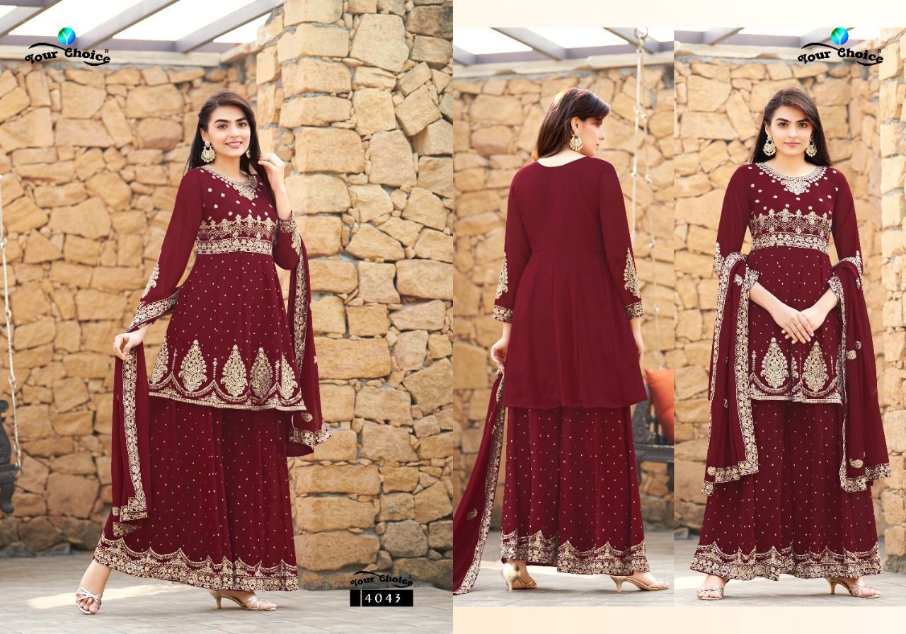 YOUR-CHOICE-GLOSSY-PAKISTANI-SHARARA-SUITS-WHOLESALER-4
