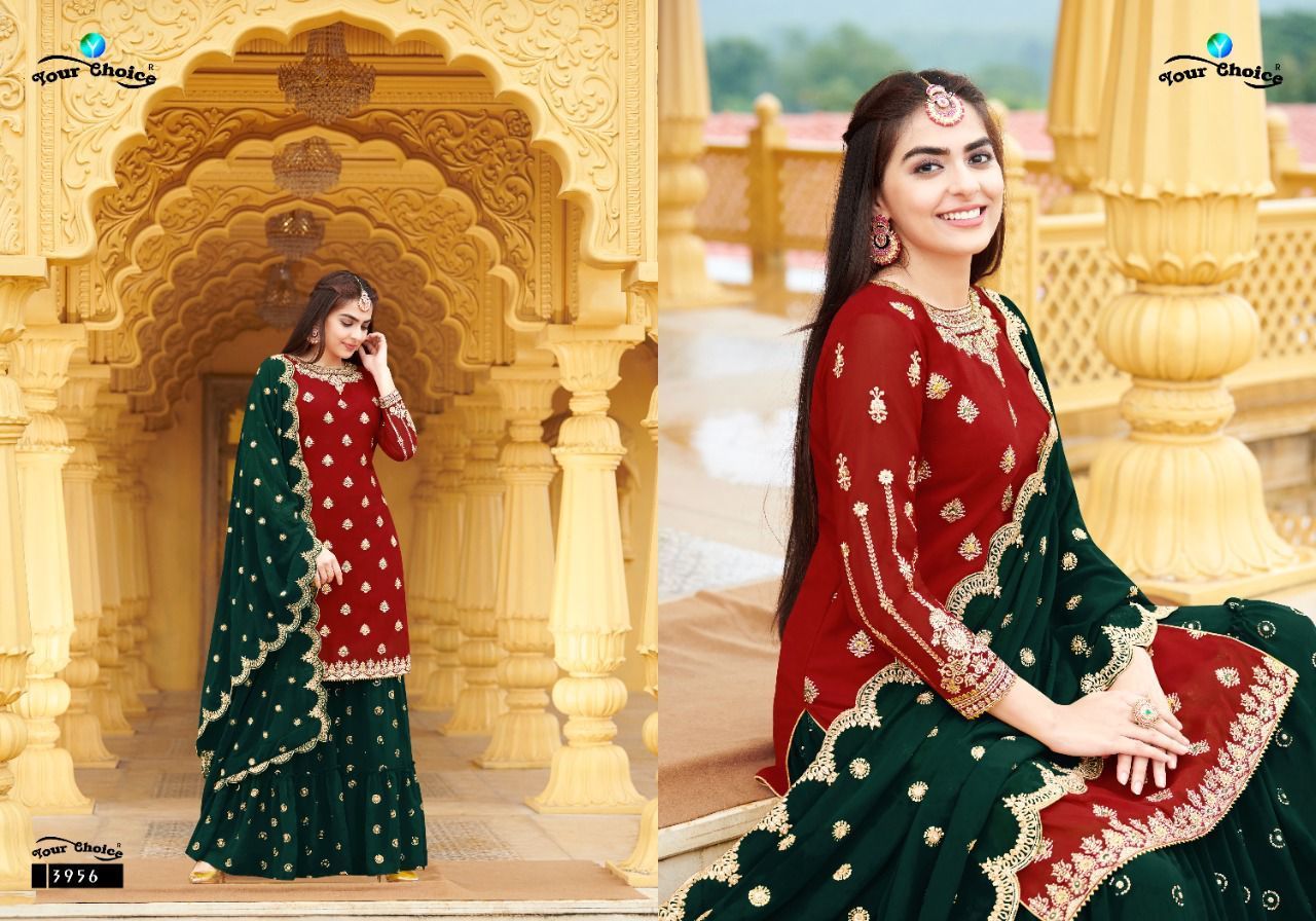 YOUR-CHOICE-KAMAS-GEORGETTE-SHARARA-SUITS-LATEST-CATALOGUE-2022-2