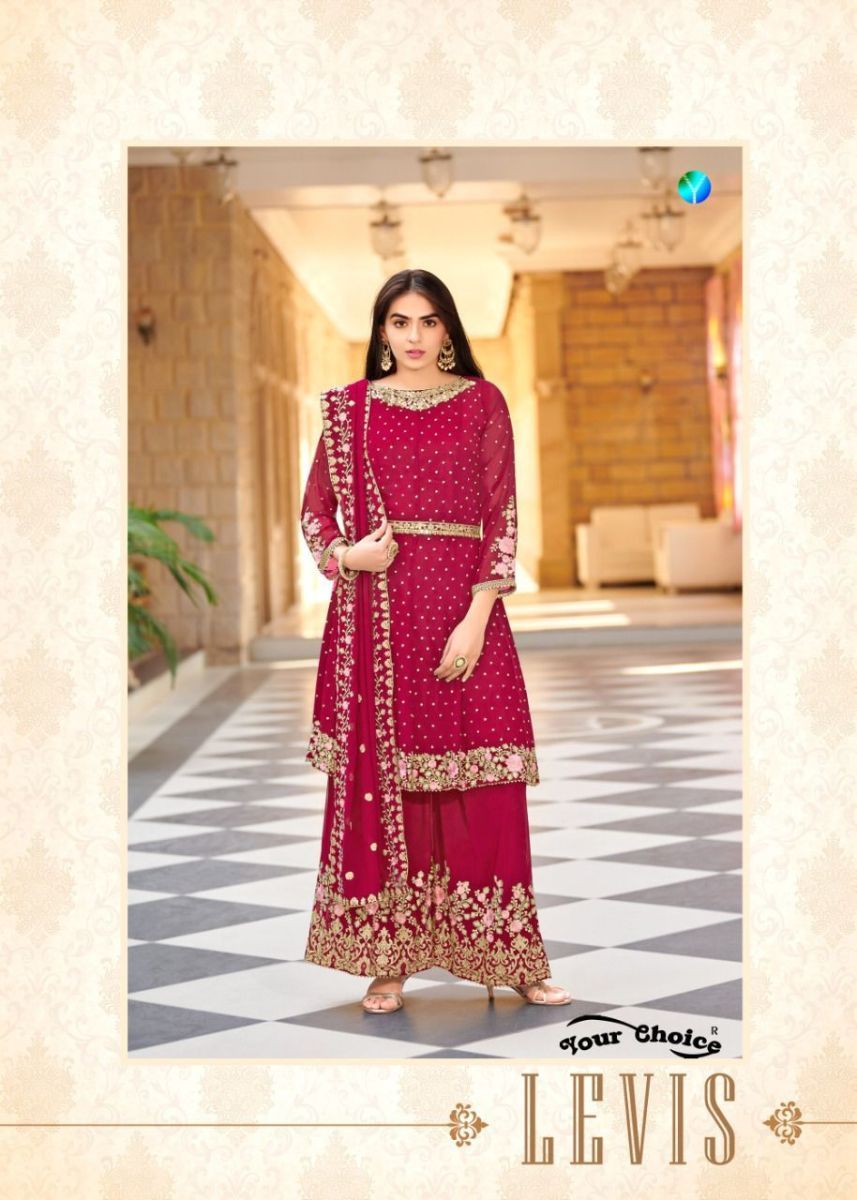 YOUR-CHOICE-LEVIS-GEORGETTE-PAKISTANI-SUITS-WHOLESALE-3