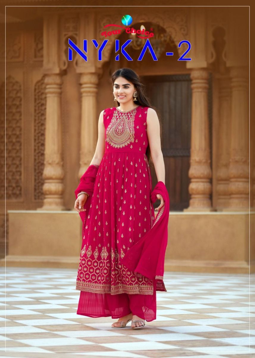 YOUR-CHOICE-NYKA-VOL-2-BLOOMING-GEORGETTE-SALWAR-KAMEEZ-AT-SURAT-1