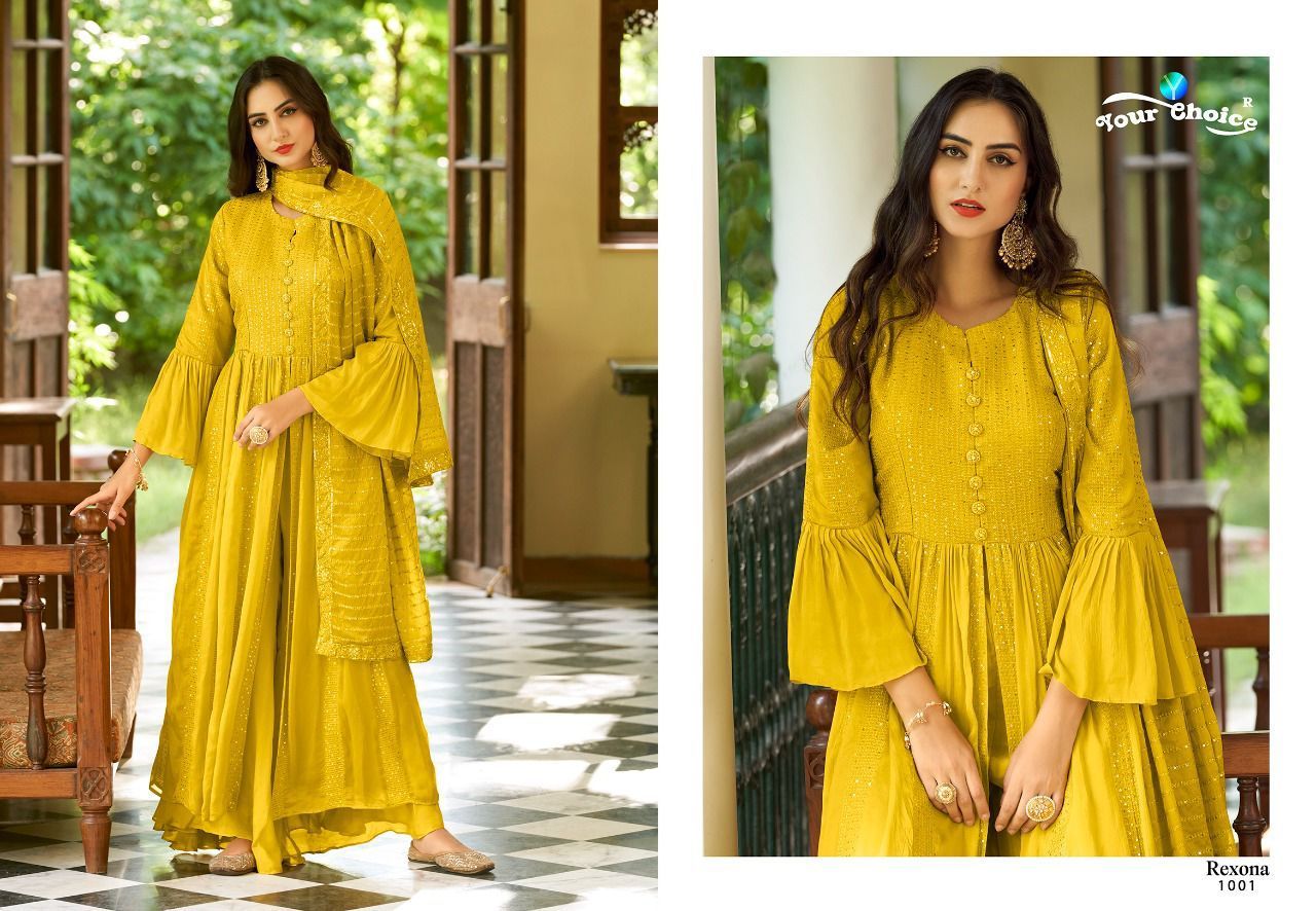 YOUR-CHOICE-REXONA-GOLD-HEAVY-CHINON-SALWAR-SUITS-WHOLESALE-2