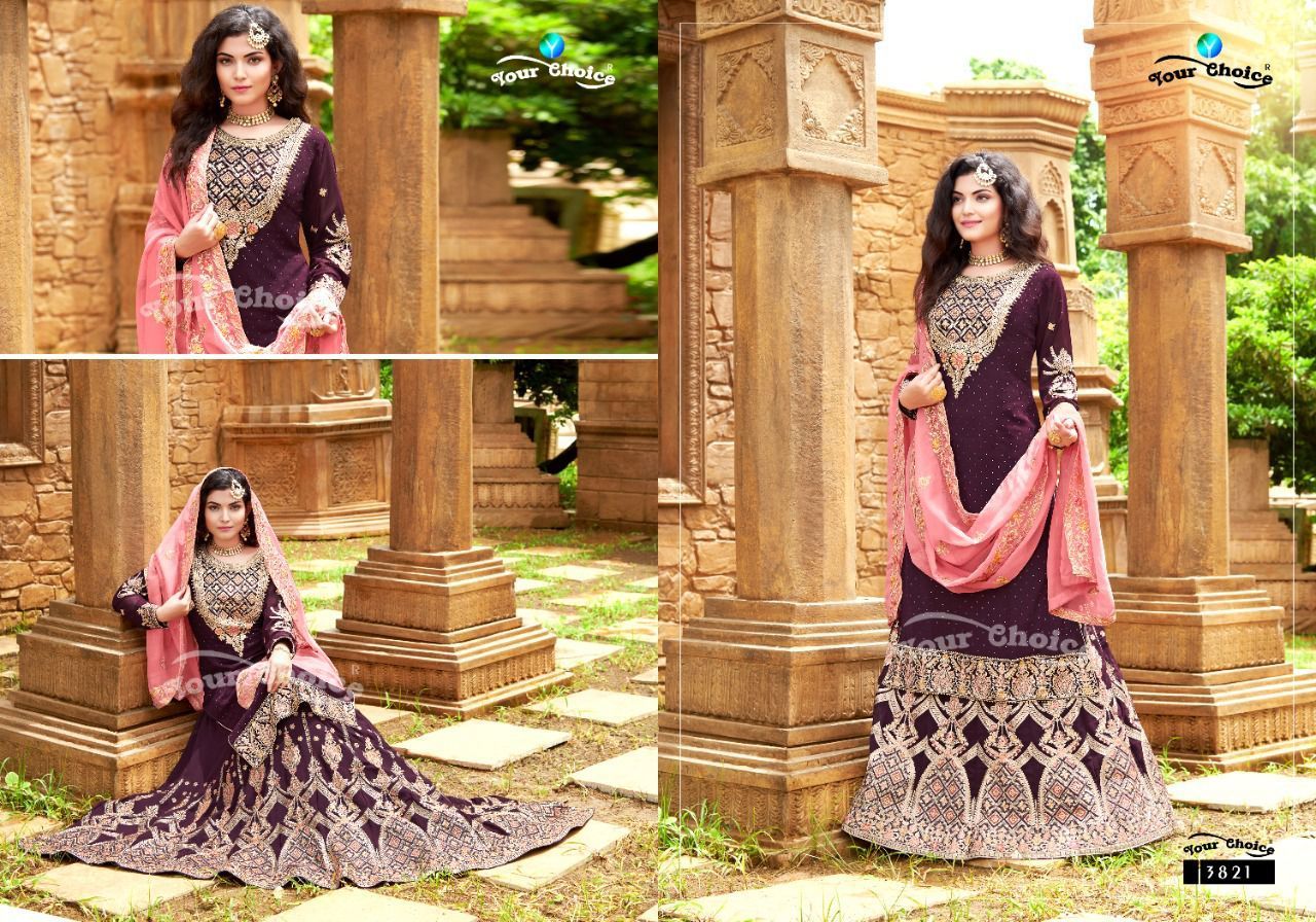 YOUR-CHOICE-RICH-LOOK-VOL-4-3821-TO-3824-GEORGETTE-SHARARA-SUITS-AT-BEST-PRICE-1-Copy