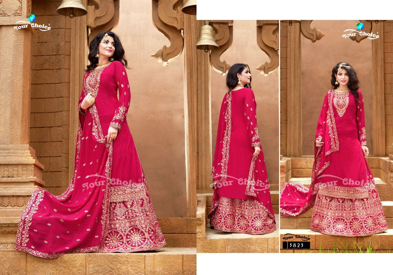 YOUR-CHOICE-RICH-LOOK-VOL-4-3821-TO-3824-GEORGETTE-SHARARA-SUITS-AT-BEST-PRICE-3