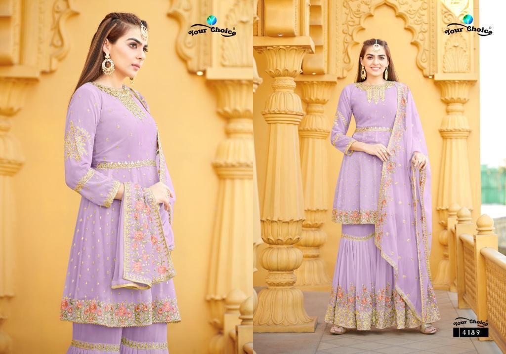 YOUR-CHOICE-ZARAA-VOL-10-PARTY-WEAR-GEORGETTE-SHARARA-SUITS-AT-WHOLESALE-4