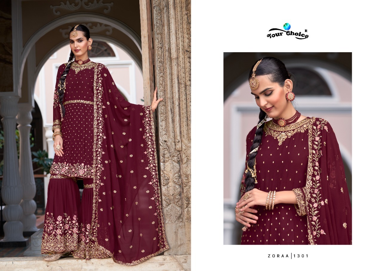 YOUR-CHOICE-ZARAA-VOL-13-BLOOMING-GEORGETTE-SUITS-WHOLESALE-2