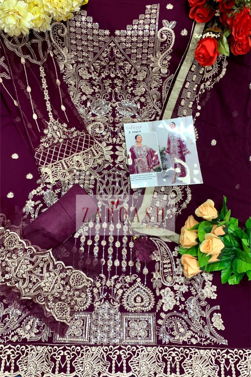 ZARQASH-2103-SERIES-FOUX-GEORGETTE-PAKISTANI-SUITS-AT-SURAT-10