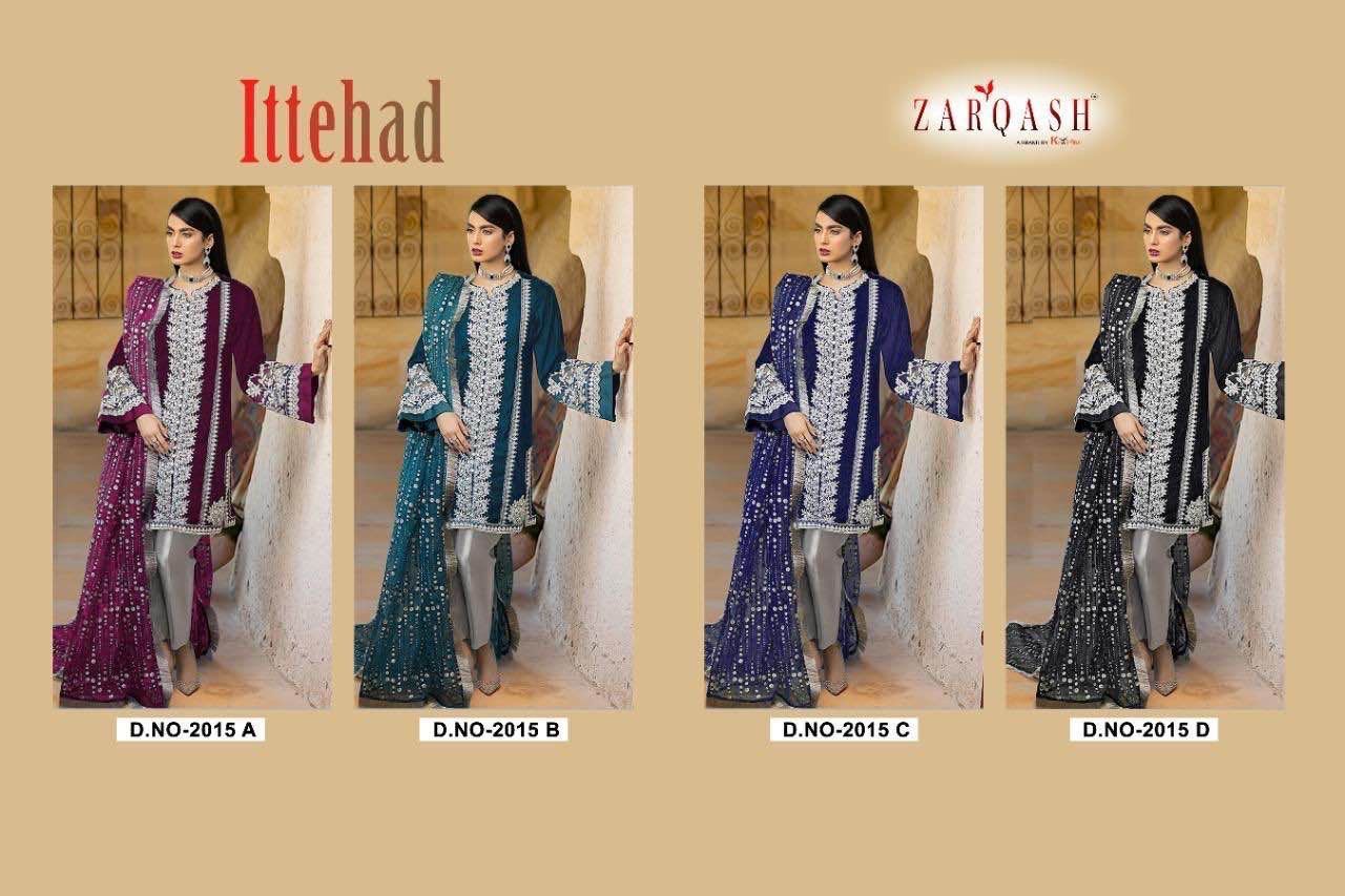 ZARQASH-ITTEHAD-2015-SERIES-FOUX-GEORGETTE-PAKISTANI-SUITS-WHOLESALE-1