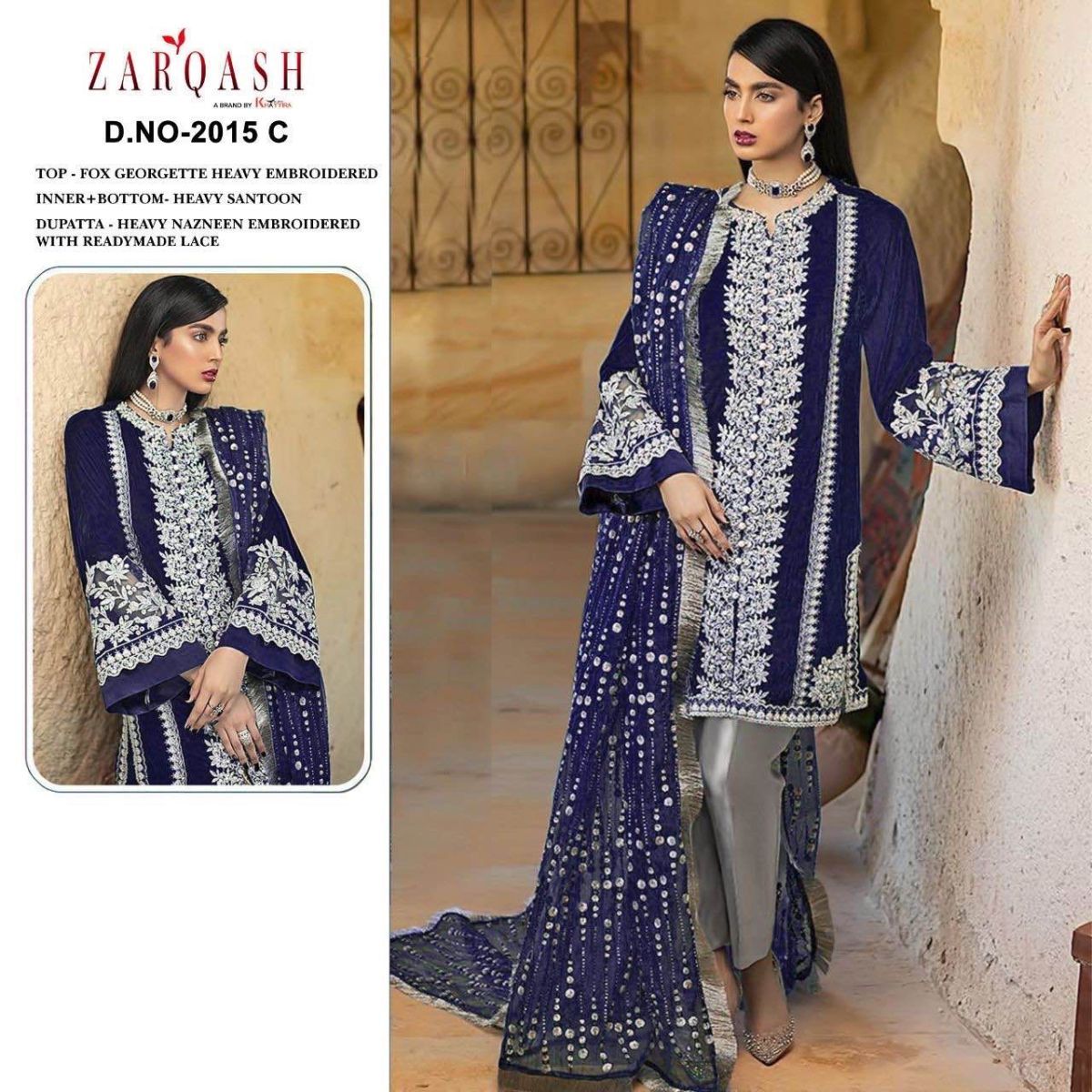 ZARQASH-ITTEHAD-2015-SERIES-FOUX-GEORGETTE-PAKISTANI-SUITS-WHOLESALE-4
