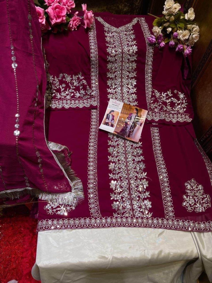 ZARQASH-ITTEHAD-2015-SERIES-FOUX-GEORGETTE-PAKISTANI-SUITS-WHOLESALE-7