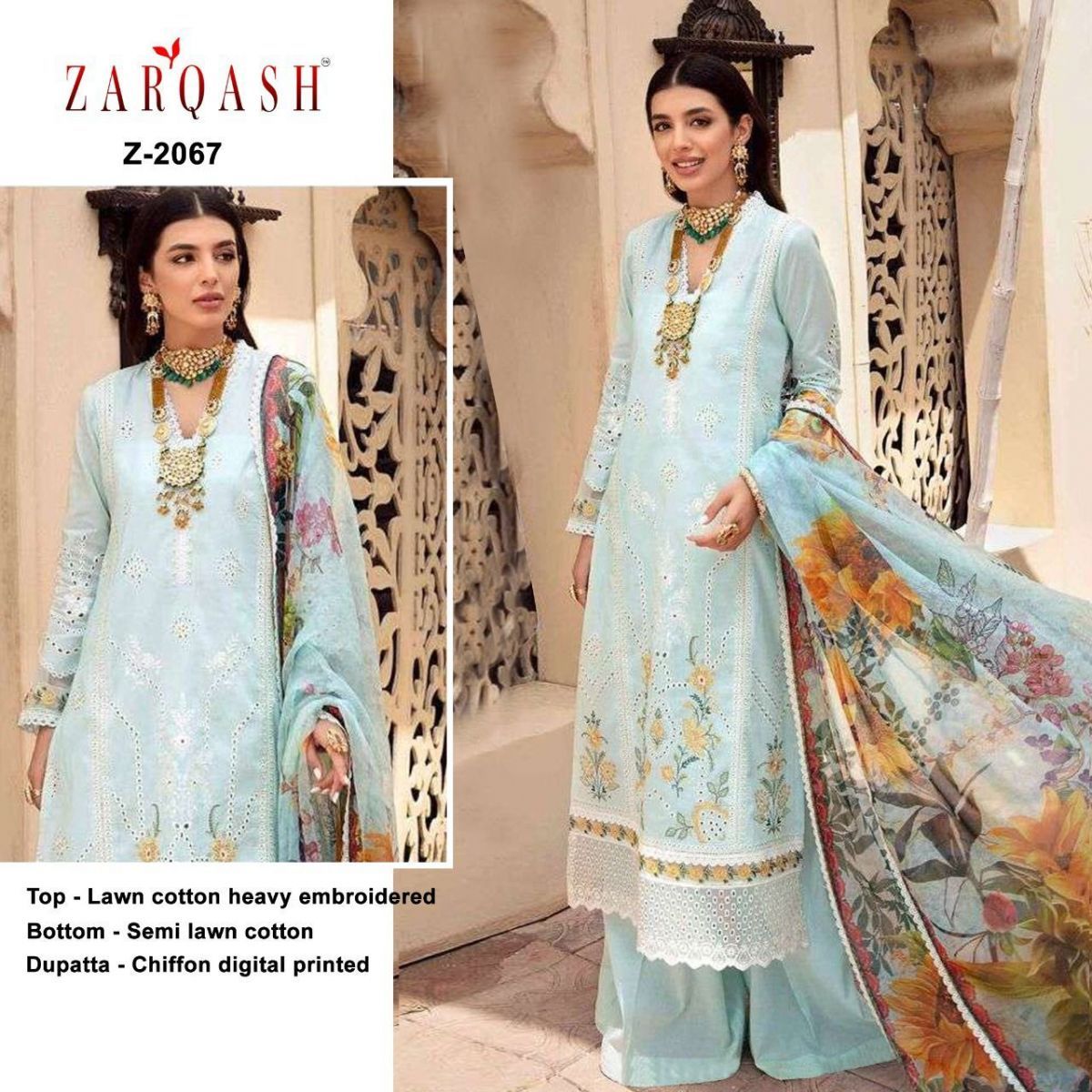 ZARQASH-MAH-E-NOOR-PAKISTANI-LAWN-COTTON-SUITS-LATEST-COLLECTION-2021-2