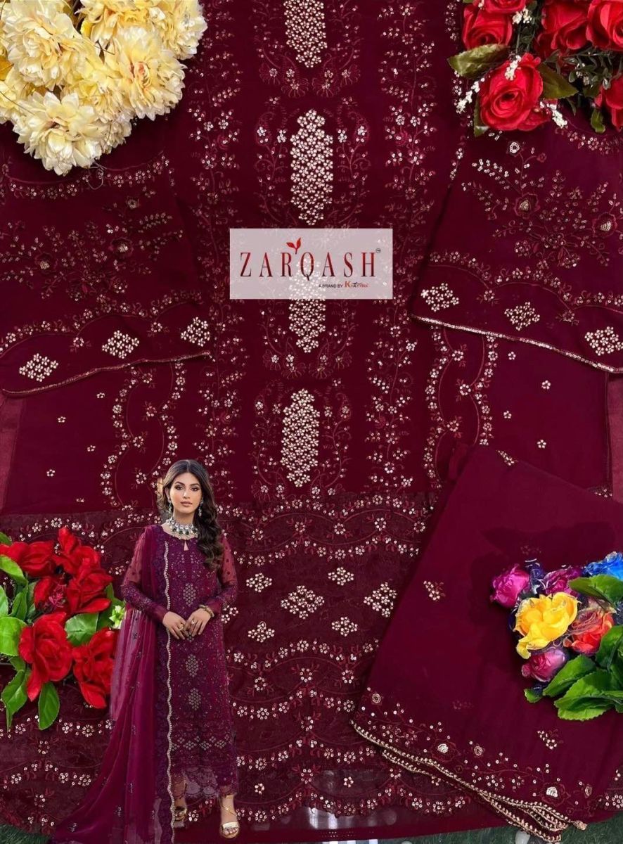 ZARQASH-Z-2124-FOUX-GEORGETTE-PAKISTANI-SALWAR-SUITS-WHOLESALE-2