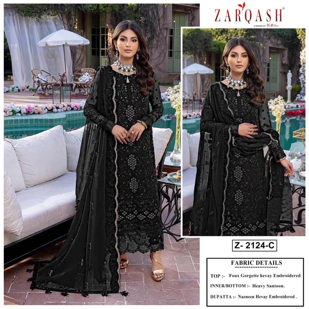 ZARQASH-Z-2124-FOUX-GEORGETTE-PAKISTANI-SALWAR-SUITS-WHOLESALE-3