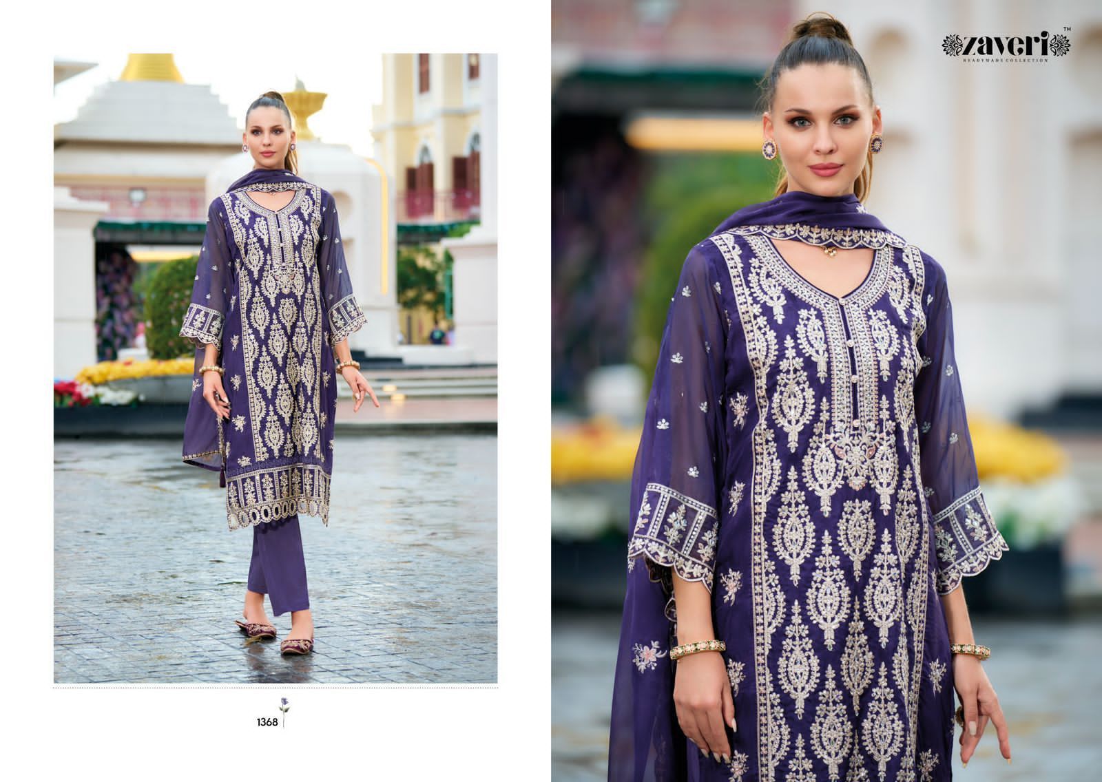 ZAVERI-AANAYA-VOL-2-READYMADE-ORGANZA-SUITS-5