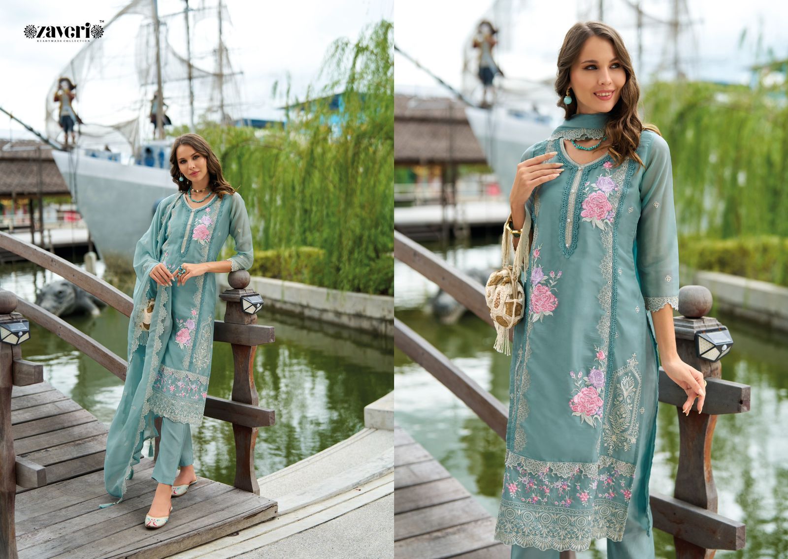 ZAVERI-AANCHAL-SOFT-ORGANZA-EMBROIDERY-READYMADE-KURTI-SUPPLIER-IN-SURAT-9