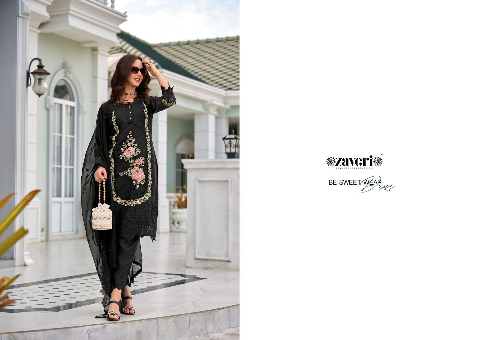 ZAVERI-BLACK-WHITE-KHAWAAB-READYMADE-KURTI-WHOLESALER-IN-SURAT-6