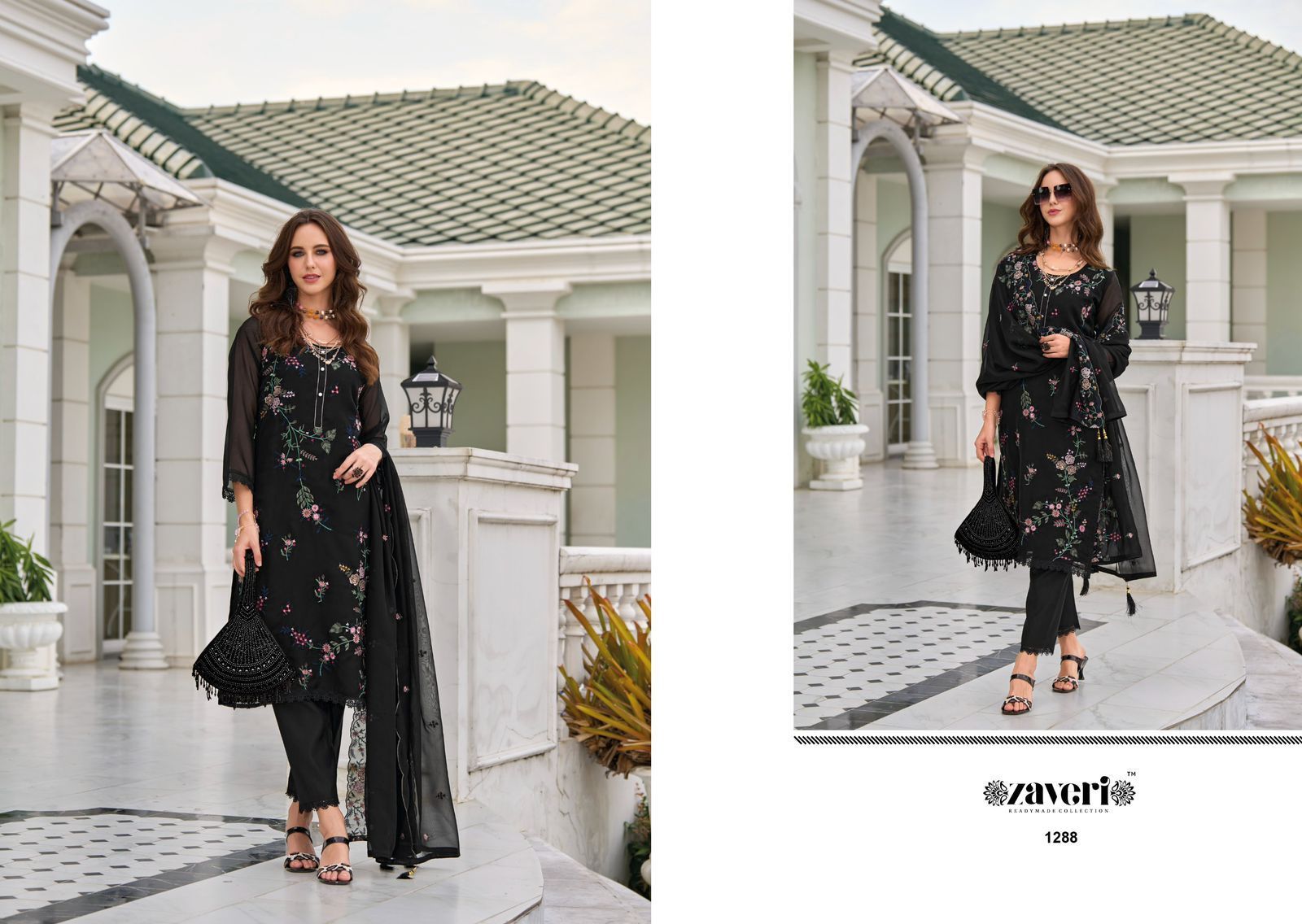 ZAVERI-BLACK-WHITE-ZEEYA-READYMADE-KURTI-CATALOGUE-WHOLESALER-IN-SURAT-5