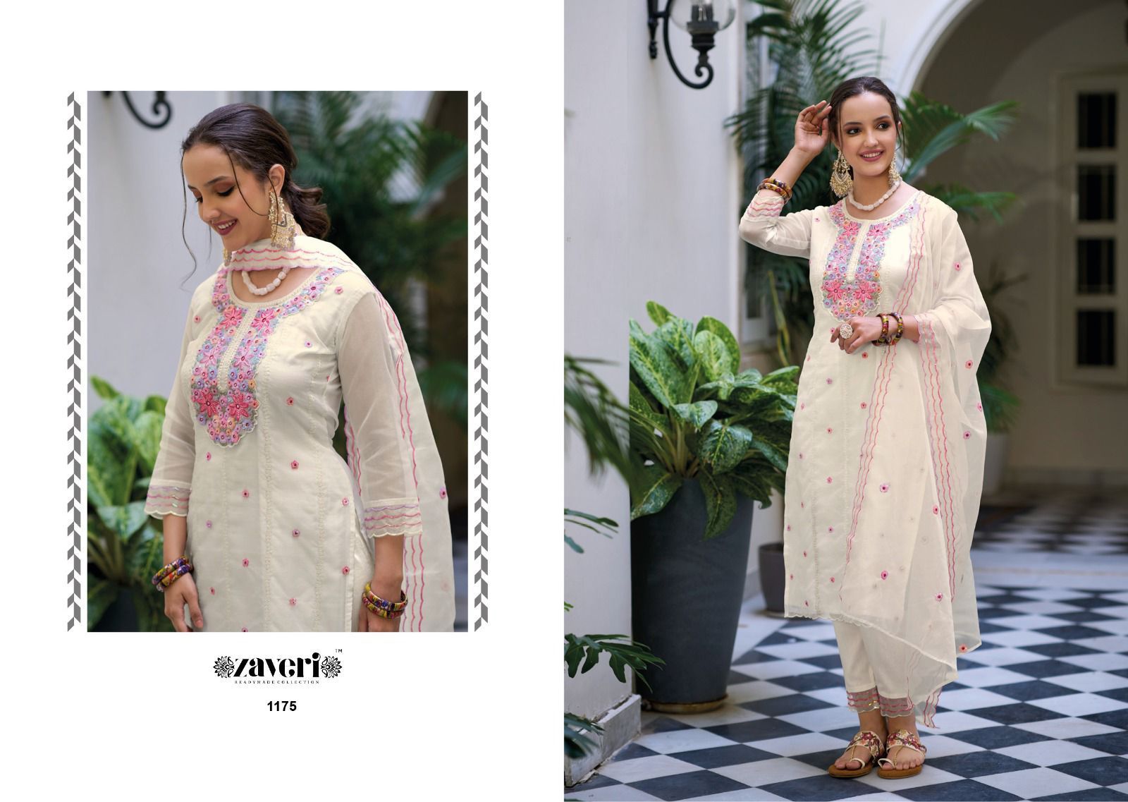 ZAVERI-ELIZA-READYMADE-ORGANZA-KURTI-PANT-WITH-DUPATTA-NEW-CATALOGUE-2