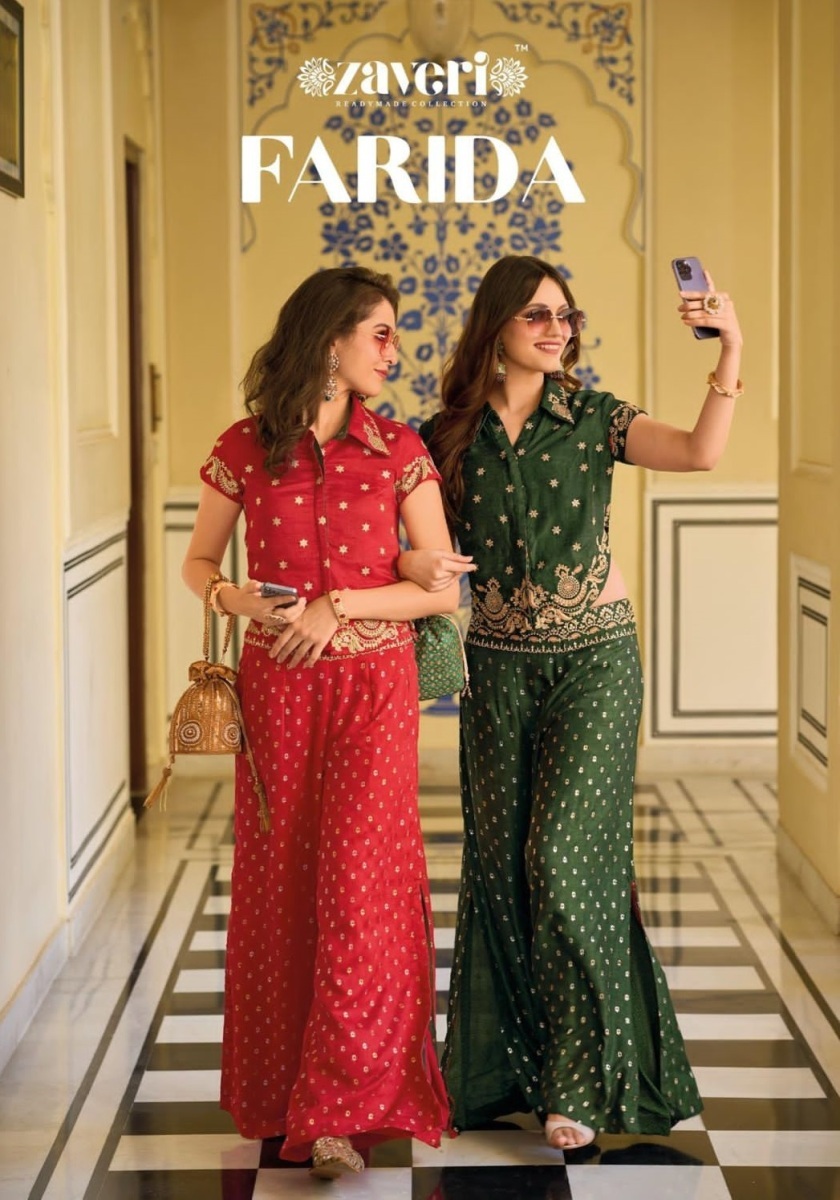 ZAVERI-FARIDA-SILK-EMBROIDERY-CO-ORD-SET-DISTRIBUTOR-IN-SURAT-1