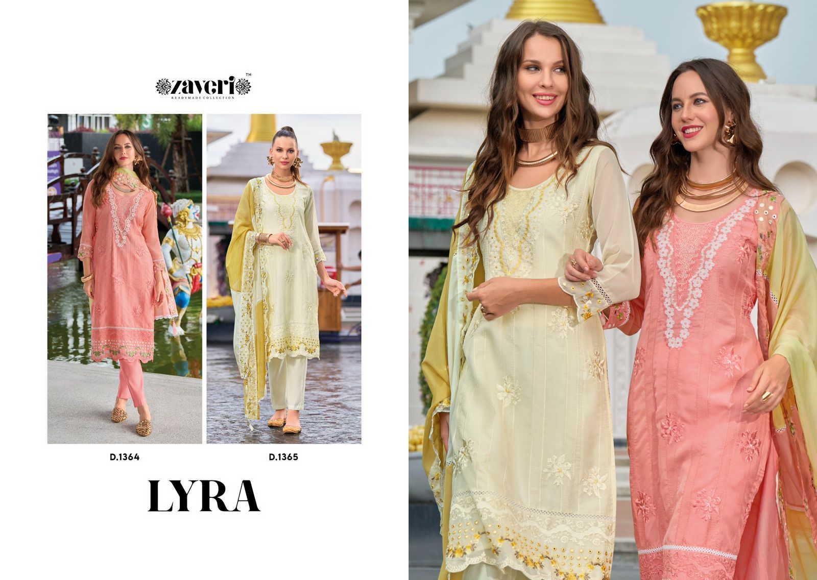 ZAVERI-LYRA-SOFT-ORGANZA-READYMADE-KURTI-WHOLESALER-IN-SURAT-1