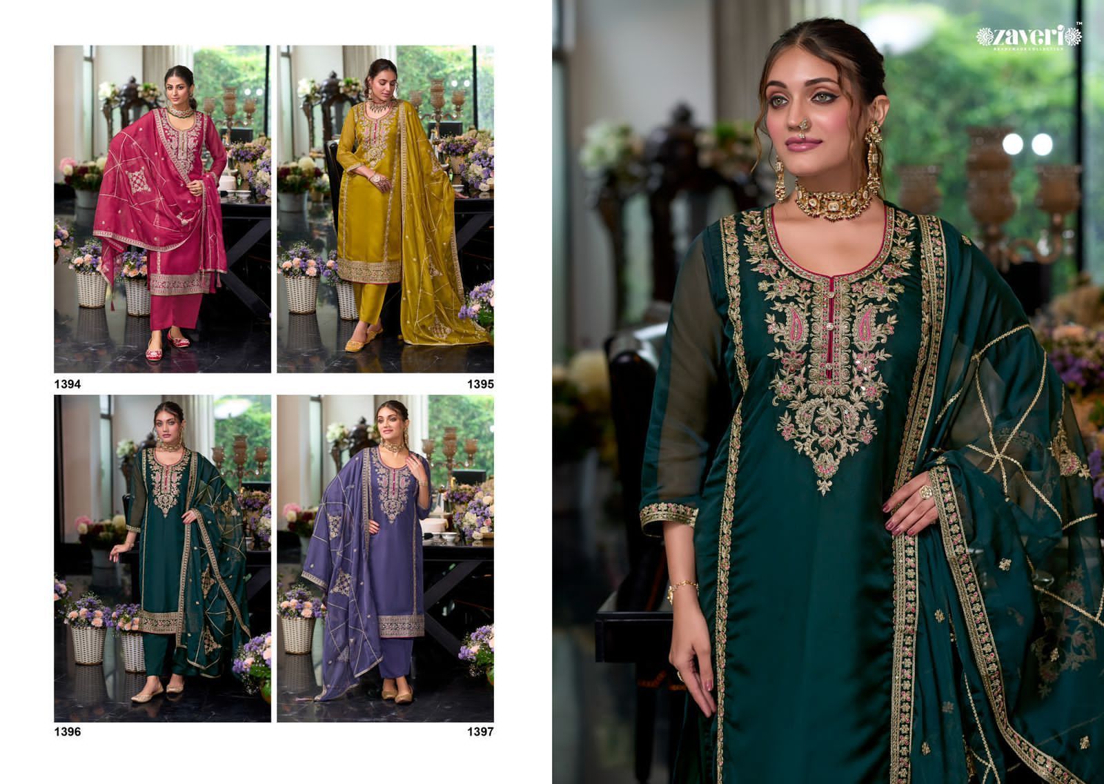 ZAVERI-MOON-SOFT-ORGANZA-EMBROIDERY-READYMADE-SUIT-SUPPLIER-1