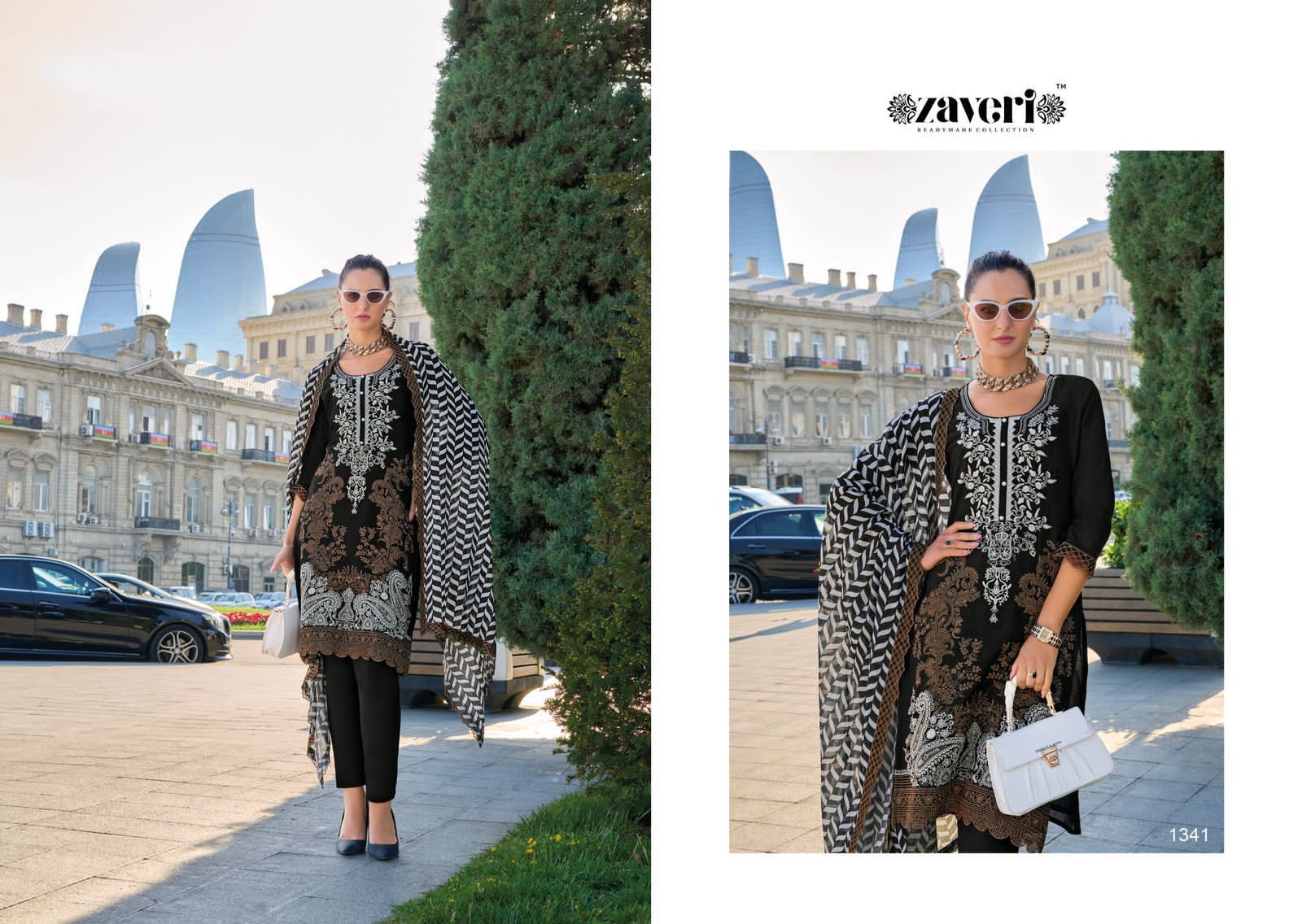 ZAVERI-NAYAB-BLACK-WHITE-READYMADE-COTTON-KURTIS-WHOLESALER-IN-SURAT-2