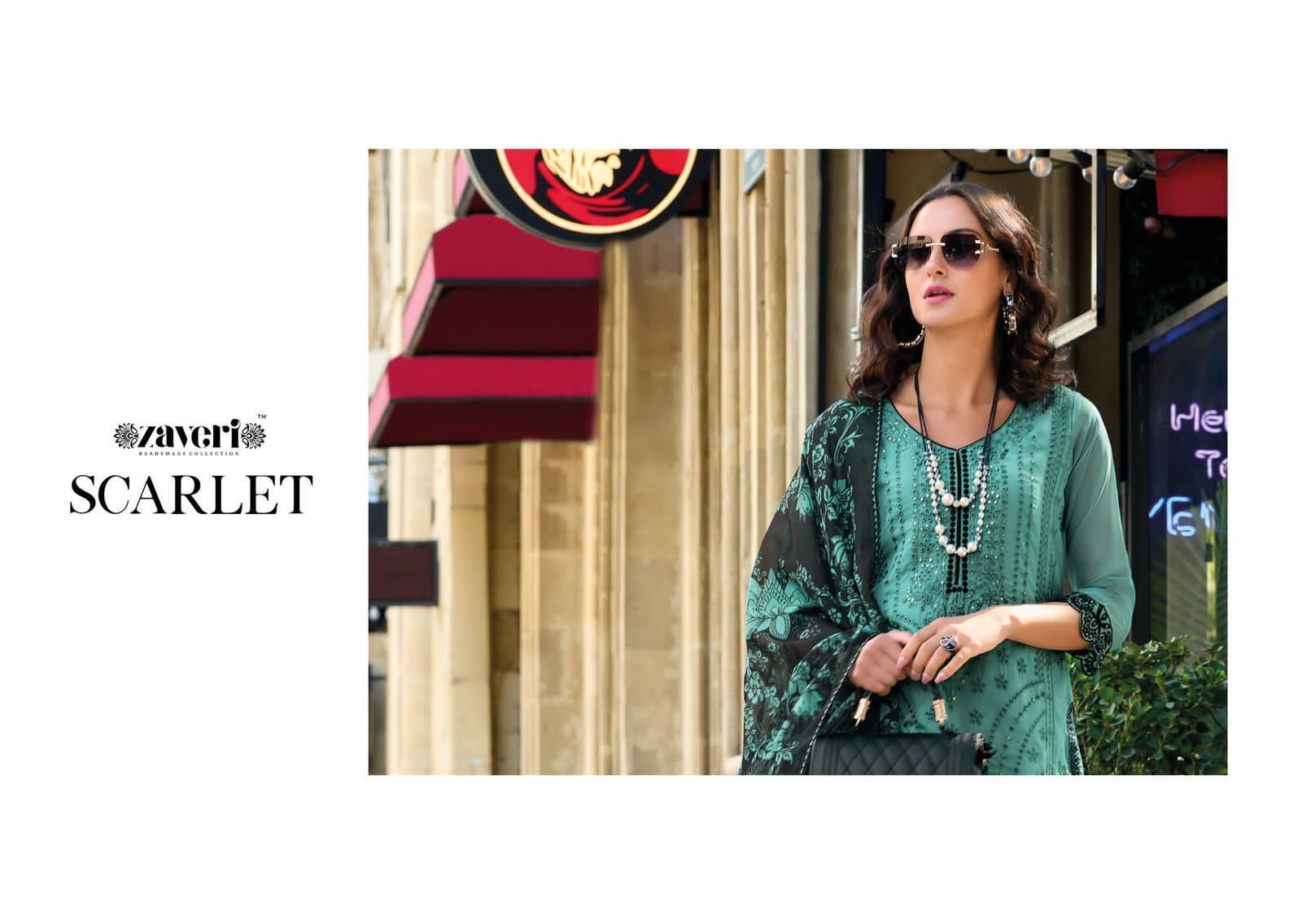 ZAVERI-SCARLET-SOFT-ORGANZA-READYMADE-KURTIS-WHOLESALER-IN-SURAT-3