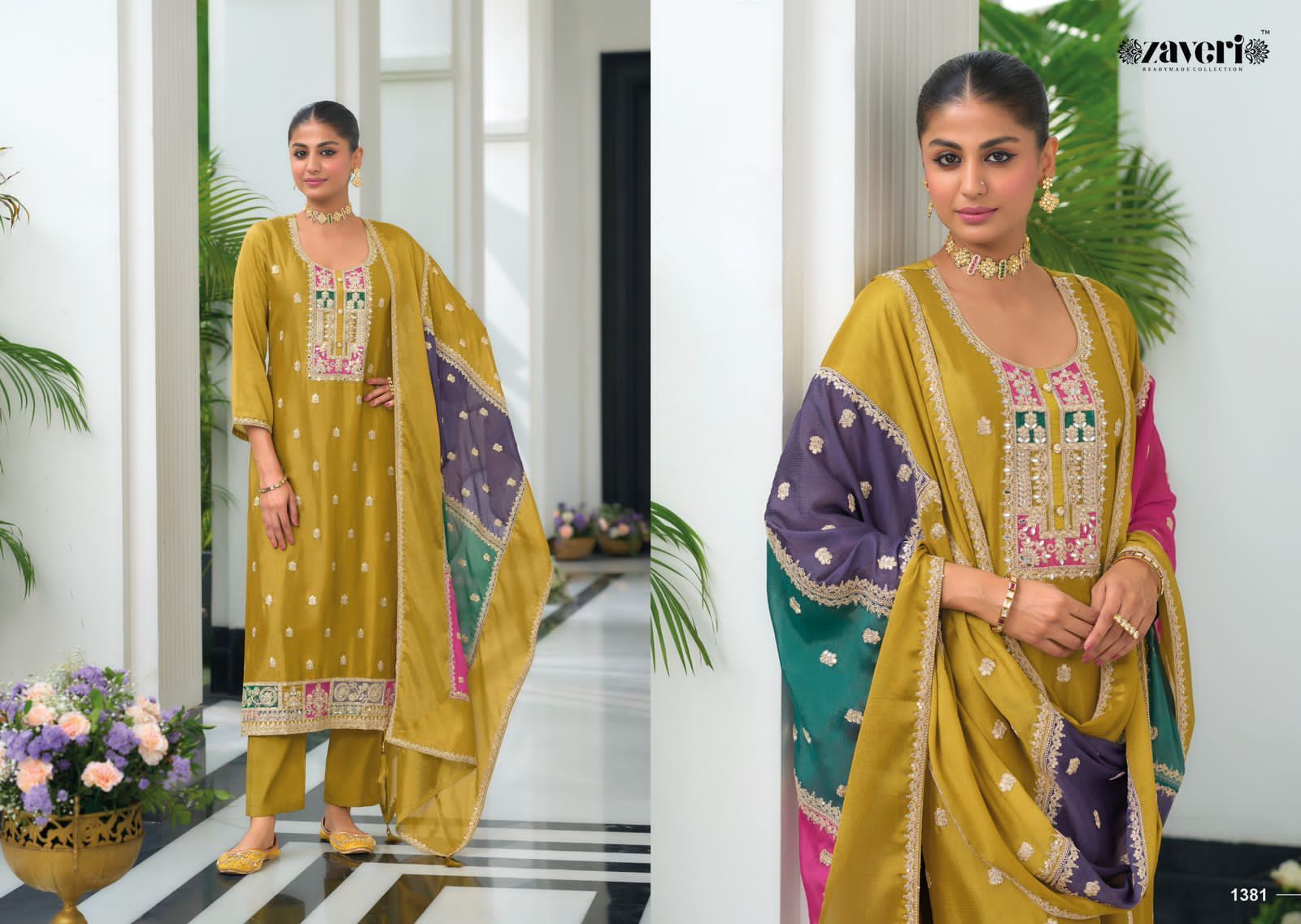 ZAVERI-TWISHA-VOL-3-CHINON-EMBROIDERY-READYMADE-KURTI-SUPPLIER-7