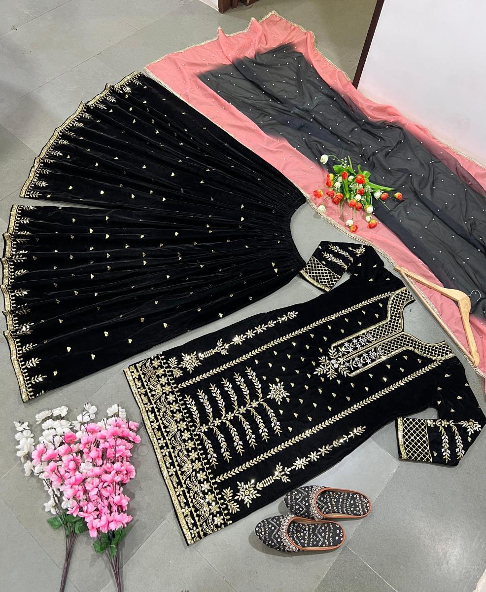 ZEEL-FASHION-ZF-341-DESIGNER-VELVET-SUITS-4