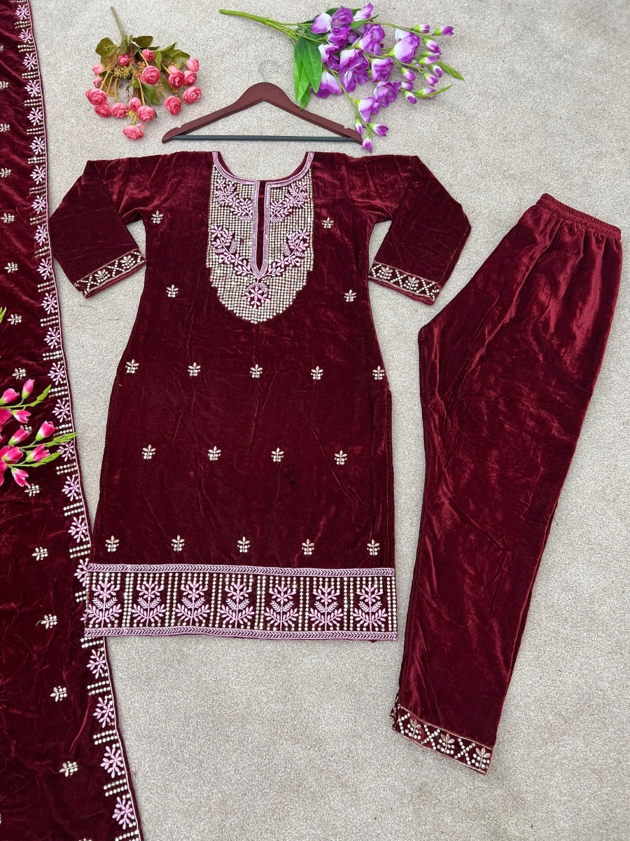 ZEEL-FASHION-ZF-343-B-DESIGNER-VELVET-SUITS-5