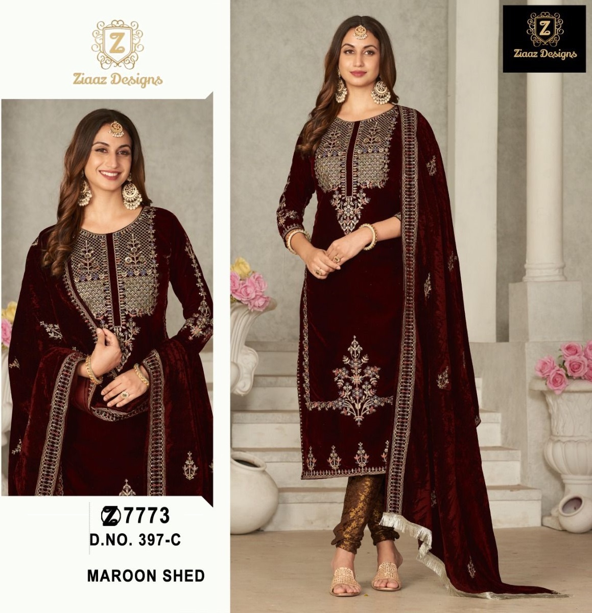 ZIAAZ-DESIGNS-397-C-VELVET-PAKISTANI-SUITS-1
