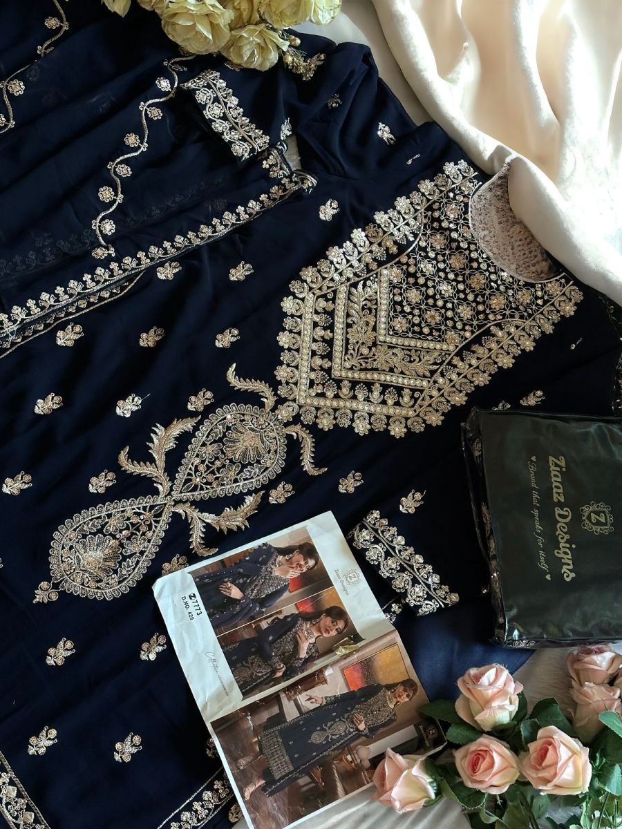 ZIAAZ-DESIGNS-420-GEORGETTE-PAKISTANI-SUITS-3